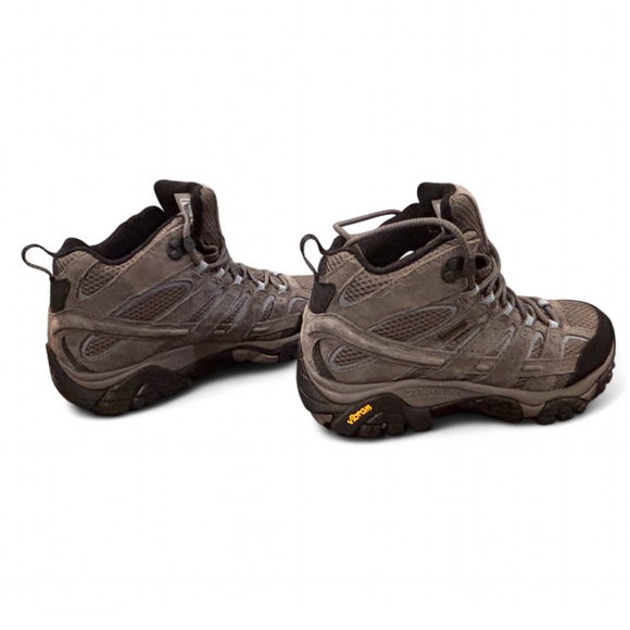 Moab 2 Mid Waterproof Hiking Boots Women's Size  7.5 Granite - Picture 7 of 11